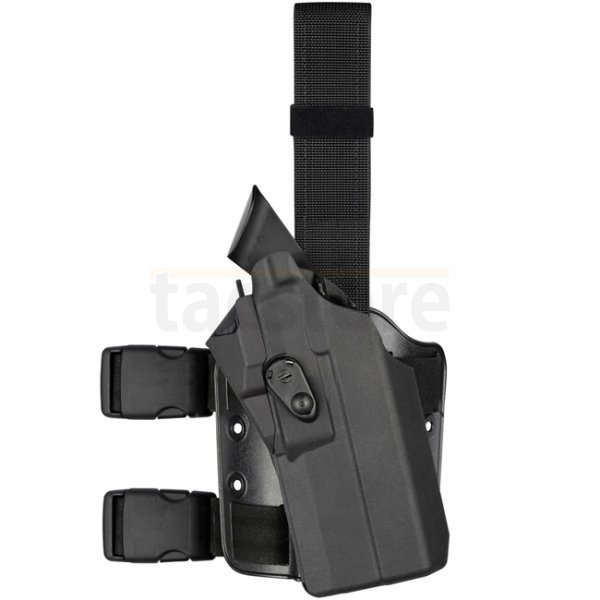 Safariland 7354RDS 7TS ALS Tactical Holster Glock 19/23/45 RedDot & Compact TacLight - Black - Left