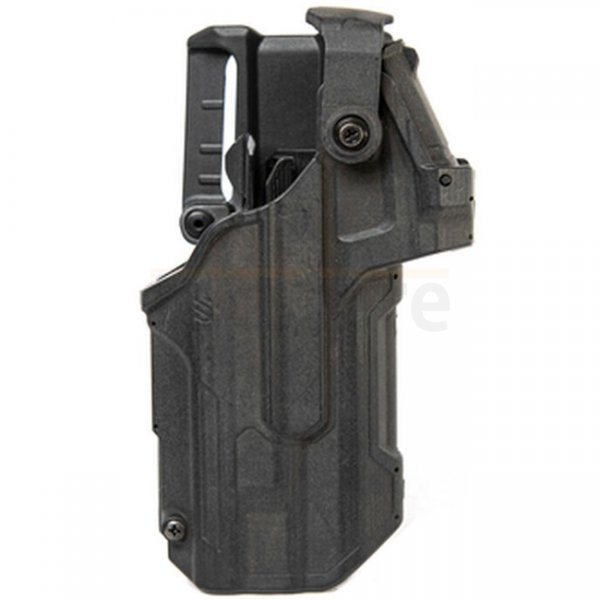 BLACKHAWK T-Series L3D LB RDS Duty Holster Matte Glock 17/19/22/23/31/32/45/47 TLR-1/2 RH - Black
