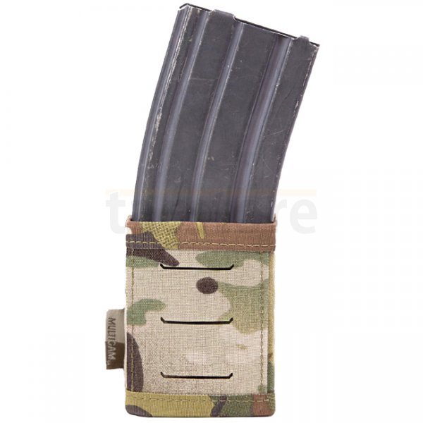 Warrior Single Snap Mag Pouch 5.56mm Short - Multicam