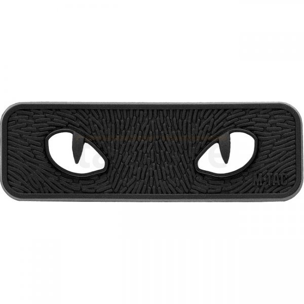 M-Tac Cat Eyes 3D Rubber Patch GID - Black