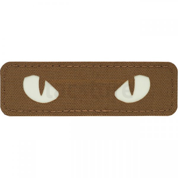 M-Tac Cat Eyes Laser Cut Patch GID - Coyote