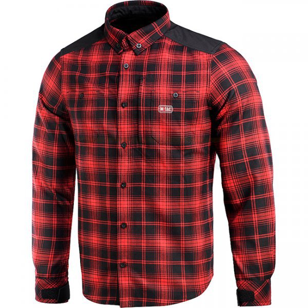 M-Tac Redneck Shirt - Red / Black - S - Regular