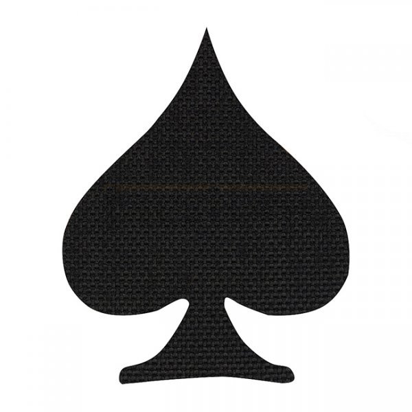 M-Tac Spades Laser Cut Patch - Black