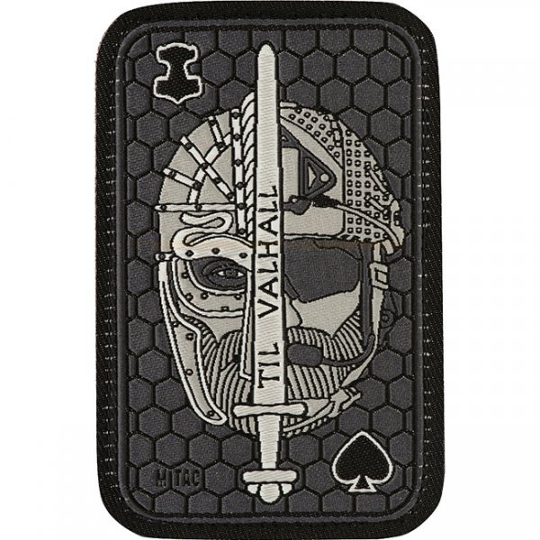 M-Tac Til Valhall Ace Woven Patch - Grey