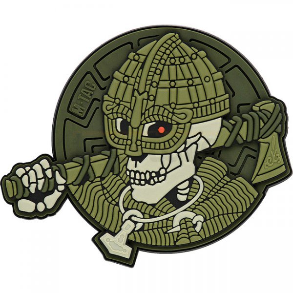 M-Tac Undead Viking 3D Rubber Patch - Olive