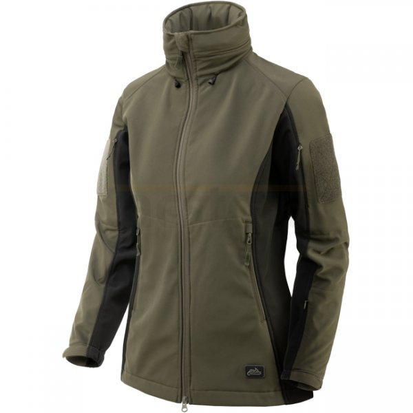 Helikon-Tex Gunfighter Women's Jacket - Taiga Green / Black A - XS