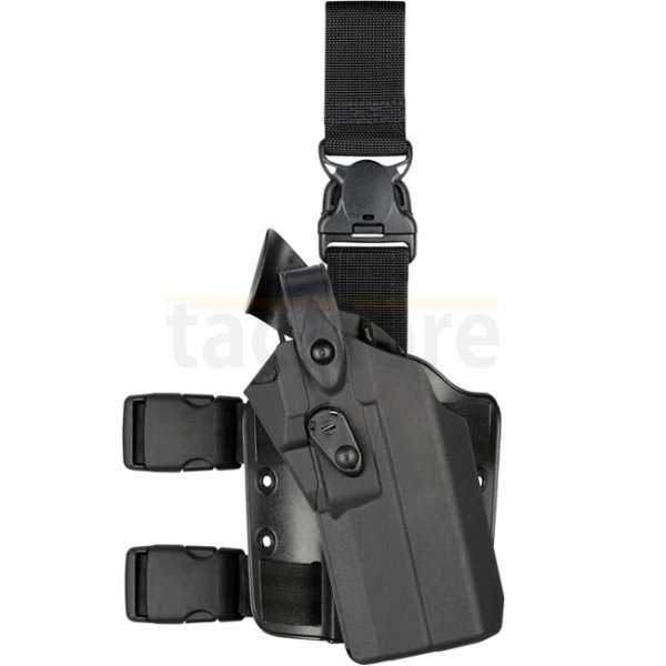 Safariland 7305RDS 7TS ALS/SLS Tactical Holster Glock 17 RedDot & TacLight - Black - Left