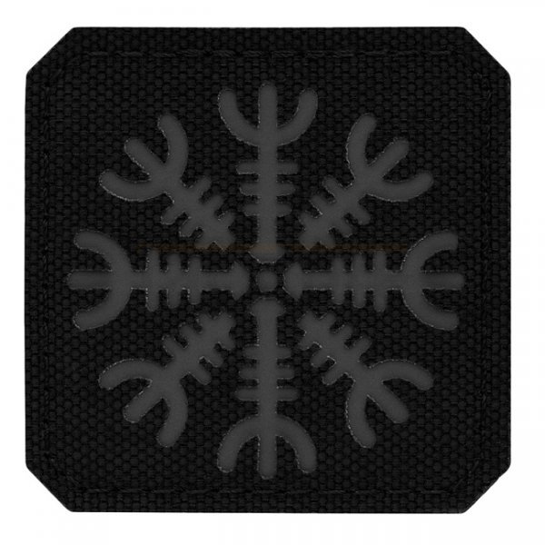 M-Tac Helm of Terror Laser Cut Patch - Black / Grey