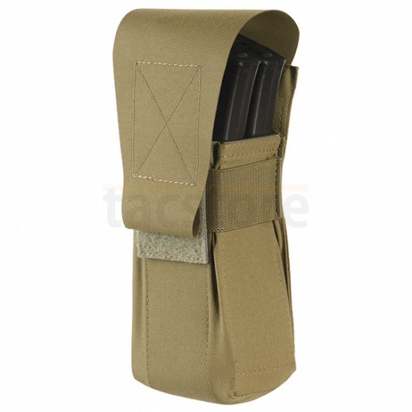 M-Tac Double Closed Magazine Pouch Laser Cut - Coyote