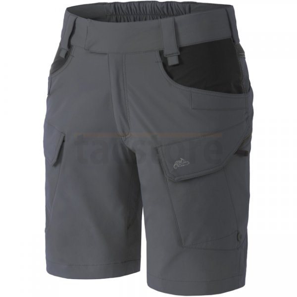 Helikon-Tex Women's OTS Outdoor Tactical Shorts 8.5 - Shadow Grey / Black - S