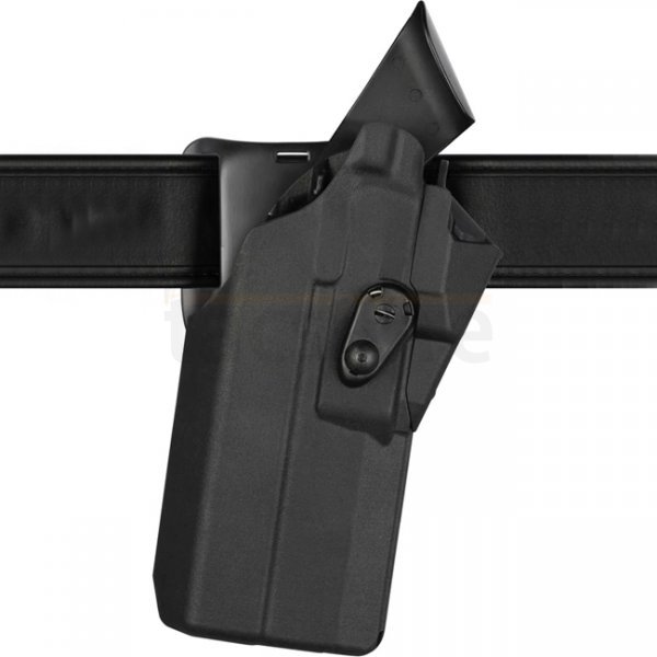 Safariland 7390RDS 7TS ALS Mid-Ride Holster Glock 17 RedDot & Compact TacLight - Black - Right