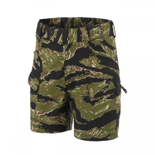 Helikon-Tex UTS Urban Tactical Shorts 6 PolyCotton Stretch Ripstop - Tiger Stripe - L