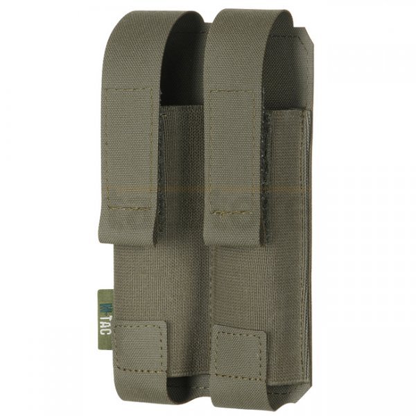 M-Tac APS Double Pistol Magazine Pouch Laser Cut Gen.II - Ranger Green