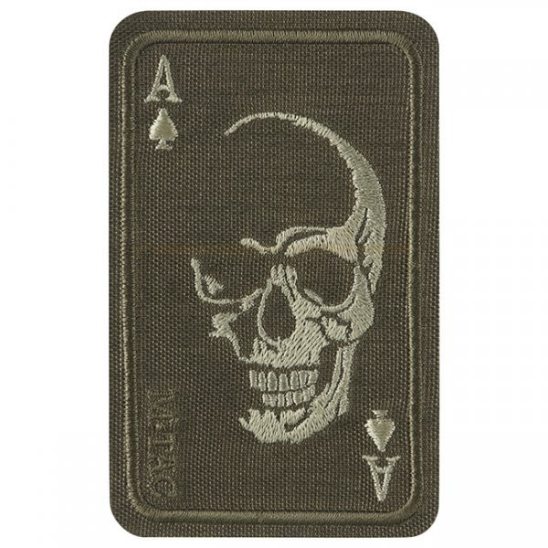 M-Tac Face of War Embroidery Patch - Ranger Green