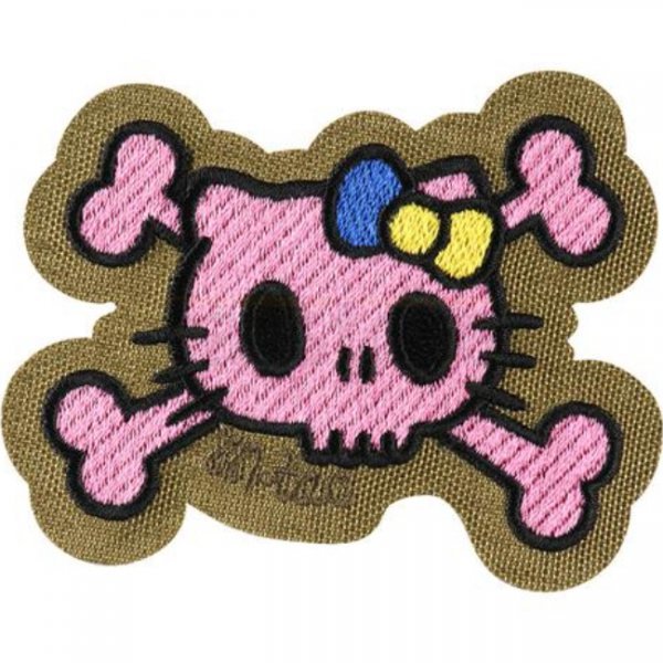 M-Tac Kitty Embroidery Patch Pink - Coyote
