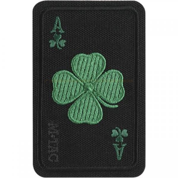 M-Tac Lucky Card Embroidery Patch - Black