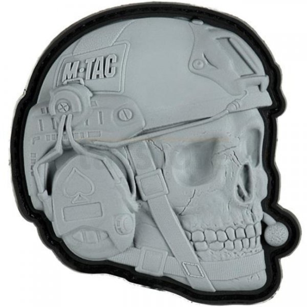 M-Tac Operator 3D Rubber Patch - Grey