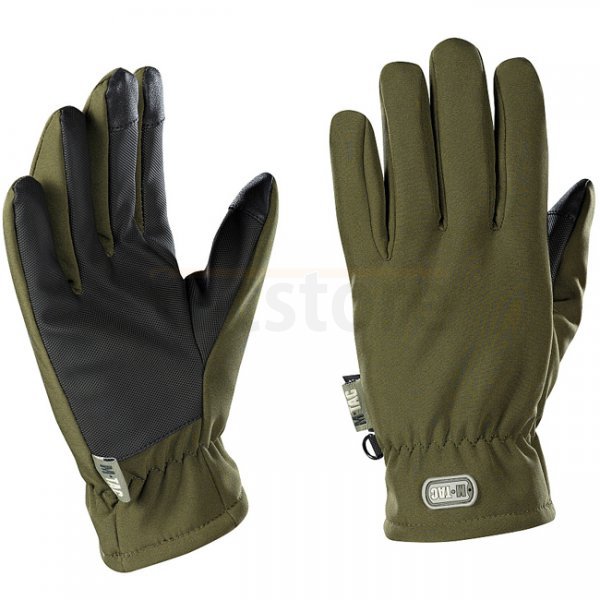 M-Tac Thinsulate Soft Shell Gloves - Olive - M