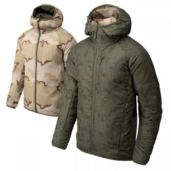 Helikon-Tex Reversible Wolfhound Hoodie Jacket Windpack - Desert Night Camo / US Desert - XS