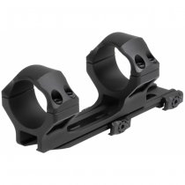 Leapers Accu-Sync QR 34mm Extra High Profile 57mm Offset Mount - Black