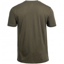 Pitchfork Trident Print T-Shirt - Ranger Green - 2XL