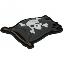 M-Tac Jolly Roger Rubber Patch - Black