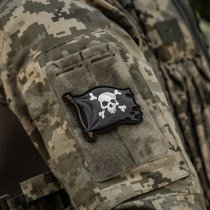 M-Tac Jolly Roger Rubber Patch - Black