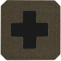 M-Tac Medic Cross Laser Cut Patch - Ranger Green / Black
