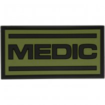 M-Tac Medic Rubber Patch - Olive / Black