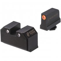 Night Fision Optics Ready Stealth Lower 1/3rd Night Sight Set Glock 17/19/34 & RMR/507C/SRO/ACRO - Orange