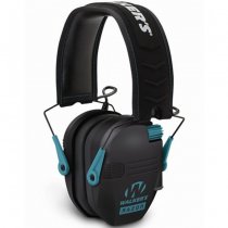 Walkers Razor Slim Electronic Earmuff - Black / Teal