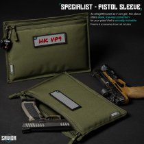 Savior Equipment Specialist Range Bag Pistol Sleeve 3 Pack - Olive