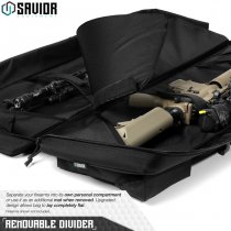 Savior Equipment Urban Warfare Double Rifle Bag 36 Inch - Black