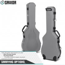 Savior Equipment Ultimate Guitar Case 45 Inch - Grey