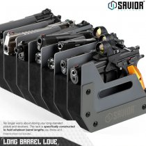 Savior Equipment Pistol Rack 6 Slots - Grey