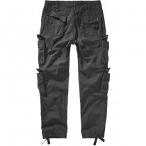 Brandit Pure Slim Fit Trousers - Anthracite - L