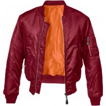 Brandit MA1 Jacket - Burgundy - 4XL