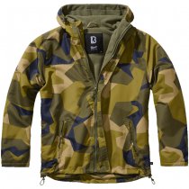 Brandit Windbreaker Frontzip - Swedish Camo M90 - M