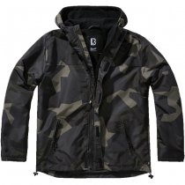 Brandit Windbreaker Frontzip - M90 Darkcamo - 4XL