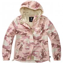 Brandit Ladies Summer Windbreaker Frontzip - Candy Camo