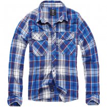 Brandit Checkshirt - Navy - 3XL