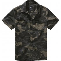 Brandit Roadstar Shirt Shortsleeve - Darkcamo - 3XL