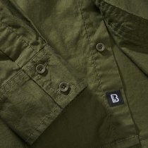 Brandit Flanellshirt - Olive - M