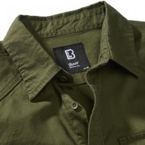 Brandit Flanellshirt - Olive - L