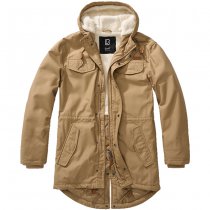 Brandit Marsh Lake Teddyparka - Camel - 2XL