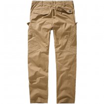 Brandit Adven Trouser Slim Fit - Camel - S