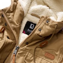 Brandit Ladies Marsh Lake Parka - Camel - 3XL