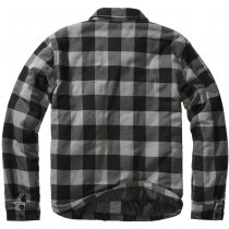 Brandit Lumberjacket - Black / Charcoal - M