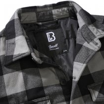 Brandit Lumberjacket - Black / Charcoal - 3XL