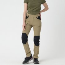 Helikon-Tex Women's OTP Outdoor Tactical Pants - Khaki / Black - XS - Regular